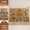 Novo Armário de Exposição Estilo Chinês com Painel Traseiro, Estante de Livros, Armário de Armazenamento, Prateleira Multiuso, Armário de Exposição de Fundo para Sala de Chá, Armário de Exposição