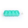 Caixa de gelo esférica de silicone Caixa de gelo de 8 bolas Caixa de gelo de qualidade alimentar Molde de bola de gelo doméstico Fácil de desmoldar Caixa de gelo de silicone