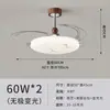 Luminária de teto com ventilador atmosférica moderna estilo medieval, luxo leve, com estética estilo Song e sensação de alta qualidade para iluminação de teto de sala de estar, quarto e hall
