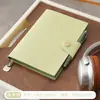 Nuevo Modelo 2025 Portátil de Negocios de Gama Alta con Hebilla, Cuaderno de Oficina Simple de Tapa Blanda, Cuaderno de Color de Alta Calidad, Personalizable con Logo
