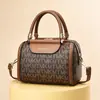 Bolsas para Mulheres 2026 Nova Bolsa de Mão de Grande Capacidade Moda Bolsa Boston Feminina de Ombro Transversal com Toque de Luxo para Mulheres