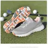 Zapatos de Golf para Mujer de Tamaño Pequeño de Comercio Exterior Transfronterizo, Zapatos de Golf de Malla Transpirable con Hebilla Giratoria, Zapatos Deportivos Casuales