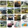 Tiendas Inflables Personalizadas con Cantidad de Puertas y Ventanas Personalizable, Varios Diseños, Personalización de Tienda Inflable de 6 m²/8 m²/12 m²/17 m²