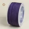 Corda Redonda Pequena 2mm 3mm Pulseira Artesanal Cordão para Colar Cordão para Pingente Fio para Joias Cordão DIY Venda por Atacado
