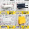 Acessórios para Painel Perfurado Ganchos Buraco Redondo Metal Universal Magnético Porta-Armazenamento Armazenamento de Mesa Estante DIY Peças