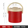 Cubo Aislado de Acero Inoxidable 304 para Cantinas y Restaurantes, Calentador de Arroz de Gran Capacidad, Olla Alta para Hielo en Polvo, Tetera para Té de Limón para Vendedores Ambulantes