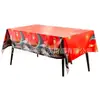 Decoraciones para Fiestas de Festival Montaje de Mesa Mantel de Plástico Desechable Impermeable Bolsas para Envolver Regalos Serpentinas de Papel Banderines de Cola de Golondrina