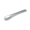 Cuchara Crema Depuradora de Acero Inoxidable Mini Cuchara Cosmética 7cm Cuchara Masajeadora para Contorno de Ojos Venta al por Mayor Cuchara Metálica para Crema Facial