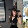 Accesorios para la Cabeza de Halloween Transfronterizos, Diadema de Felpa de Calabaza, Disfraz de Cosplay, Accesorios Divertidos, Accesorios para el Cabello, Accesorios para el Cabello de Halloween para Mujeres