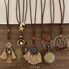 Colar estilo étnico para mulheres, gargantilha estilo boho para férias, novo acessório de corrente para suéter vintage de alta qualidade 2026
