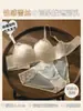 Ropa interior de encaje de deseo puro original para mujer, copas pequeñas que realzan, levanta mucho, anti-flacidez, superior fina, inferior gruesa, sujetador sin copa vacía