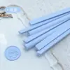 Palitos de cera para sellar de sección semicircular, disponibles en más de 30 colores, para sellos de lacre vintage, con colores nacarados mixtos