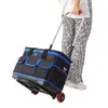 Kit de Ferramentas Multifuncional Greenforest Bolsa de Eletricista de Lona Fundo de Borracha Kit de Ferramentas com Haste Telescópica Bolsa de Armazenamento para Manutenção Grande de Tecido Oxford