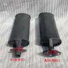 Tubo de Escape de Motocicleta de Tres Ruedas Ensamblaje Silenciador Dividido Accesorios de Chimenea Engrosados