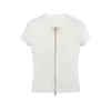 Venta al por mayor transfronteriza 2026 Moda europea y americana casual de punto acanalado ajustado elástico ceñido para mujer C85081