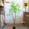 Foto real planta artificial transfronteiriça árvore artificial em vaso bambu da sorte comércio exterior planta verde artificial oliveira planta artificial