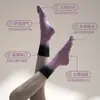 Meias de Yoga Meias de Cinco Dedos Meias de Dedos para Pilates Meias Especiais para Fitness Meia-Calça Algodão Puro Respirável Antibacteriano Amazon
