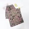 Pantalones de pijama de algodón y seda de verano nuevos 26 años 45 unidades, Pantalones anchos de nueve puntos para mujer, Pantalones finos de talla grande holgados para aire acondicionado, Pantalones de playa