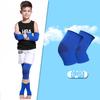 Traje de Protección para Rodillas y Muñecas para Niños Protección Cálida Gatear Bailar Baloncesto Patinaje sobre Ruedas Traje Protector Deportivo para Cabello