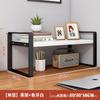 Estante multicamadas estritamente selecionada, estante simples, mesa de escritório, prateleira de armazenamento de mesa, prateleira de armazenamento de mesa, artefato de acabamento