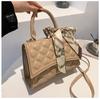 Bolsa feminina 2021 nova moda estilo Chanel bolsa de corrente losangular bolsa quadrada pequena bolsa de axila bolsa transversal de ombro bolsa feminina