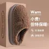 Pantuflas de algodón con suela gruesa para hombre, nuevo modelo 2026 para otoño e invierno, pantuflas de algodón cálidas de felpa antideslizantes silenciosas para interior en casa para hombre