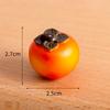 Micro-paisagem simulação de comida jogar lichia morango mangostão melancia frutas enfeites comida jogar artesanato em resina