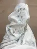 Nuevos Pantalones Anchos de Algodón Clásico con Estampado Floral Dorado para Mujer, Pantalones Largos Casuales Rectos Sueltos y Delgados, Cintura Alta con Caída, Tres Tallas