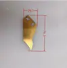 Accesorios para Máquina de Recubrimiento, Accesorios para Máquina de Pegado, Raspador de Fósforo, Cuchilla Dentada Recubierta de Teflón, Pegamento Blanco