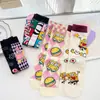 Calcetines de dibujos animados de algodón peinado para niños, bonitos calcetines de tubo medio para mujer, calcetines de moda de dibujos animados, calcetines casuales para hombres y mujeres, venta al por mayor transfronteriza