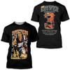 2023 nueva camiseta de impresión digital 3D de verano con impresión de moda masculina, personalidad de moda vanguardista