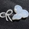 Molde de epóxi para espelho DIY material artesanal decoração de gravata borboleta molde de silicone chaveiro ornamentos de joias