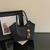 Bolso de axila de color liso y gran capacidad, nueva colección otoño 2026, bolso tote moderno y casual, bolso de hombro simple