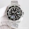 Modelo de Alta Venta Transfronteriza: Rolex Submariner Verde, Mecánico Totalmente Automático, Acero Inoxidable, Luminoso, Versiones Negra y Azul, Brazalete Mecánico de Acero, Bisel de Cerámica