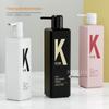 Frasco de shampoo/gel de banho com pump para embalagem secundária 500ml/750ml para lavagem doméstica e Loção de Proteção frasco quadrado