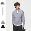 ANSWER ME Suéter Retro de Punto Trenzado para Invierno, Estilo Unisex para Parejas, Top de Punto con Cuello Henley, Prenda Base, M74