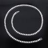 Joyas de Venta Caliente Europeas y Americanas Chapado en Plata 925 40-50CM4MM Collar Tenis de Circón en stock Suministro Coreano de Venta Caliente