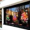Año del Caballo Día de Año Nuevo Pegatina de Vidrio Pegatina Electrostática Ventana de Cocina Decoración de Ventana de Año Nuevo 2026 Decoración del Festival de Primavera