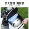 Bolsa de Almacenamiento para Casco de Coche Eléctrico Frontal Impermeable Bolsa de Almacenamiento para Artículos Varios de Coche a Batería Bolsa de Almacenamiento con Pantalla Táctil Bolsa Colgante