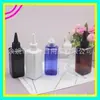 Frasco de tampa pontiaguda quadrado 150ml frasco de isca de tampa pontiaguda frasco de óleo essencial frasco de enchimento de água frasco de tampa pontiaguda frasco dispensador de sérum