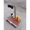 Ferramenta de artefato de tecelagem de corda bancada de trabalho manual moldura de fixação tecelagem de corda de colar moldura manual trabalhador de tecelagem multifuncional
