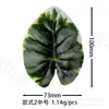 Hojas de Planta Verde Artificiales, Hojas de Sandía, Accesorios para Plantas Artificiales en Maceta, Hojas Falsas de Planta Verde Artificial para Manualidades
