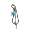 Moda estilo coreano estilo ins cadena de hueso de serpiente estrella correa para teléfono llavero colgante para bolso de cámara CCD para niñas