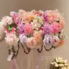 2026 Diadema de Flores Artificiales para Niños Sesión de Fotos de Viaje a Yunnan Diadema de Corona de Flores Paquete de Flores Artificiales para el Cabello Pasador Accesorio para el Cabello