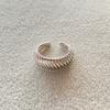 Anillo Simple de Bolsillos Estilo Ins Japonés y Coreano para Mujer Moda Retro Elegante Abierto Ajustable Dedo Índice