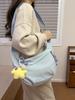 Bolso Cruzado Casual de Hombro Versátil para Todas las Ocasiones Bolso Tote Nuevo para Viajes de Otoño e Invierno Bolso Sencillo Tipo Bolita Comercio Exterior