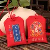 Saquito Zodiacal, bolsita de fragancia clásica, bolsa amuleto, bolsa talismán de Año Nuevo para el año zodiacal propio, colgante de cuello portátil, empaquetado individualmente