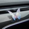 Aromaterapia para coche consola central adornos para coche perfume nueva mariposa decoración de salida de aire decoración creativa curativa