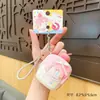 Pingente de Bolo de Aniversário Pelúcia Chaveiro Boneca Pequena Criativa Fofa Pingente de Bolsa Presente Venda por Atacado