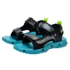 Sandálias Infantis Comércio Exterior Transfronteiriço 2024 Novas Sapatos de Praia Antiderrapantes com Solado Macio para Meninos Jovens e Alunos do Ensino Fundamental